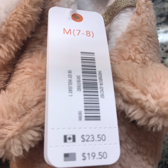 GYMBOREE FUZZY CAT SLIPPERS NEW - Picture 3 of 6